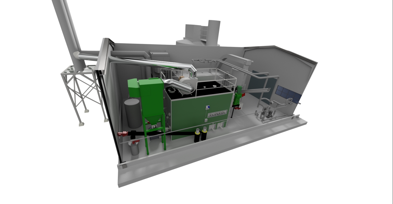 Complete Biomass Boiler Plant