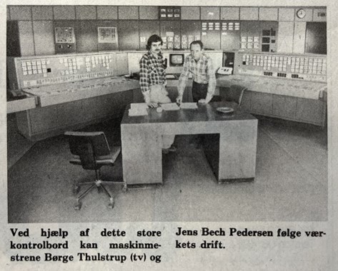 Den lokale avis beskrev den teknologi ved indvielsen i 1982.